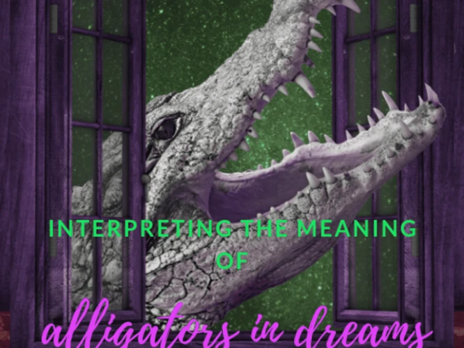 Common Crocodile Dream Scenarios