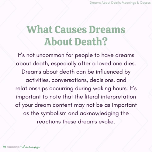 Common Symbolism In Dreams About Deceased Persons