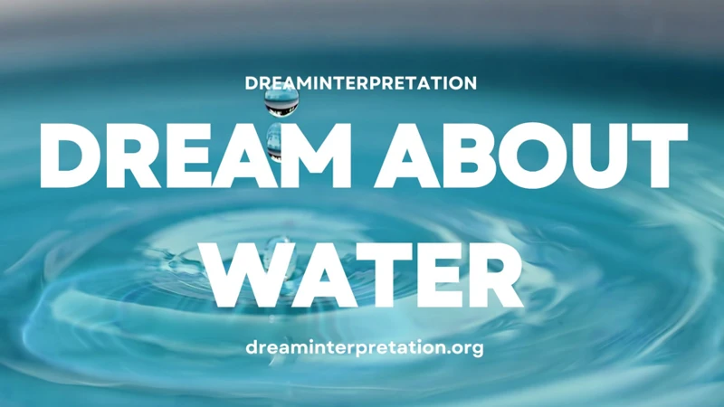 Common Water Dream Scenarios