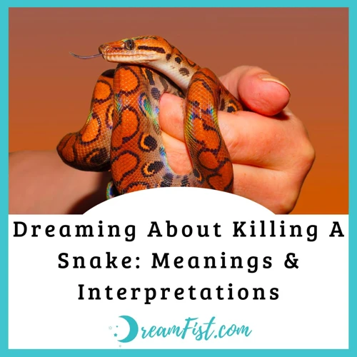 Dreaming About Killing A Snake