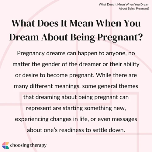 Dreaming About Pregnancy And Your Spiritual Journey