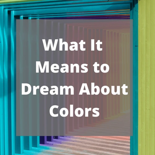 Interpreting Toe Dream Colors