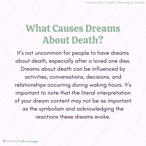 Significance Of Dreams About The Dead