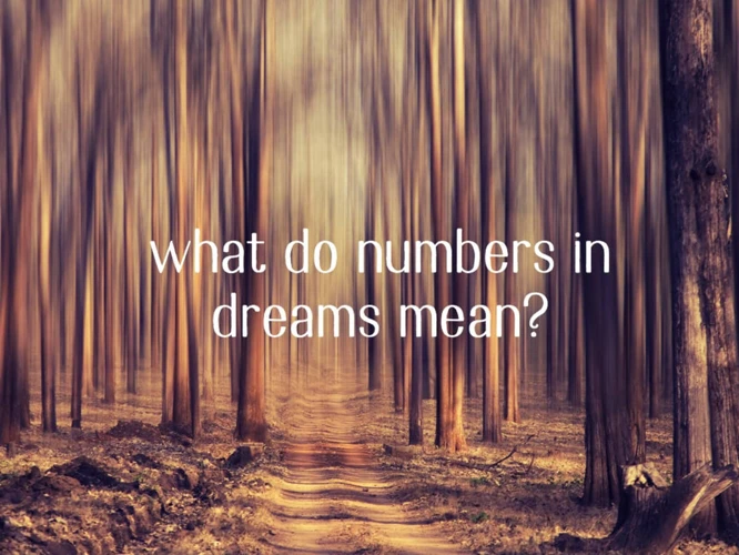 The Significance Of Numbers